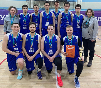 Сборная ЮГУ стала бронзовым призером Всероссийских соревнований по баскетболу